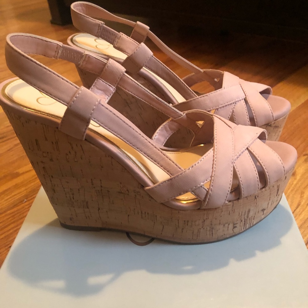 Jessica Simpson wedges